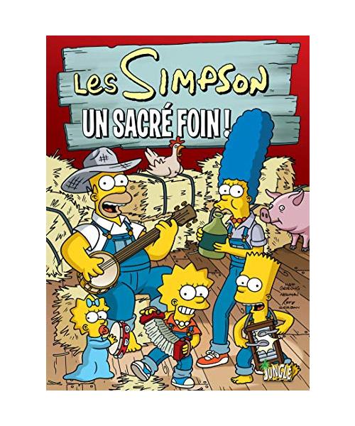 Les Simpson, Tome 2 : Un sacré foin ! : L'affaire du gilet ; Homer est presque maire
