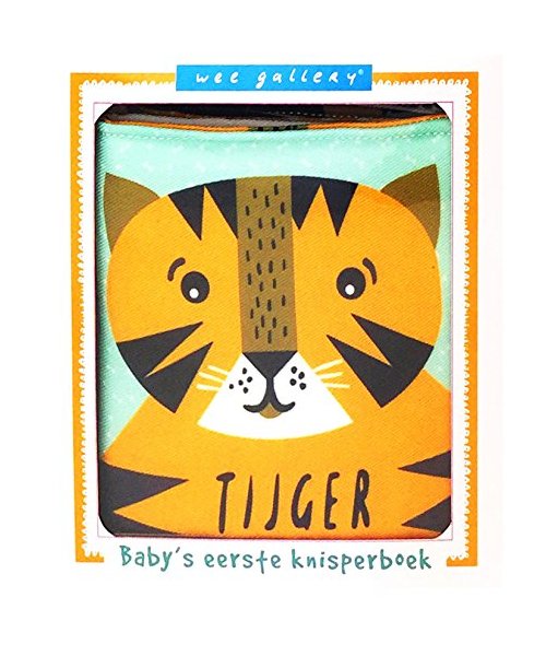 Knisperboek Tijger: Baby's eerste knisperboek (Wee Gallery)