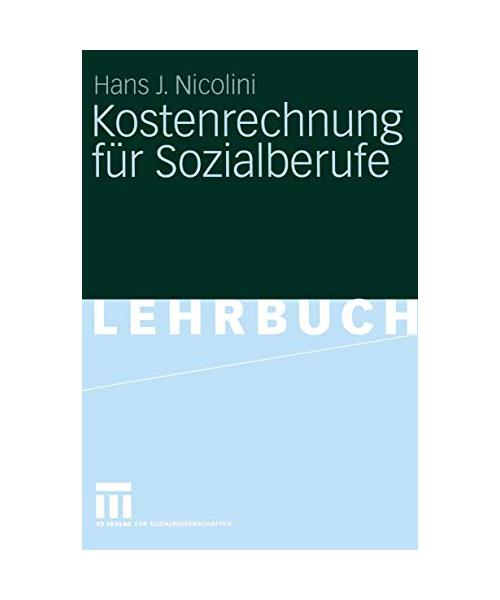 Kostenrechnung für Sozialberufe