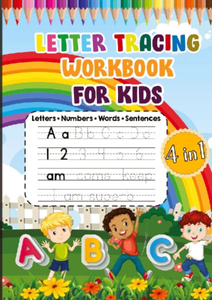 Letter Tracing Workbook for Kids