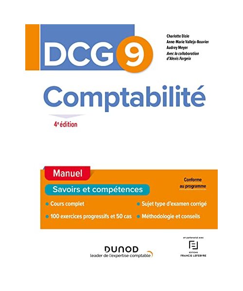 DCG 9 Comptabilité - Manuel 2022/2023 (2022-2023)