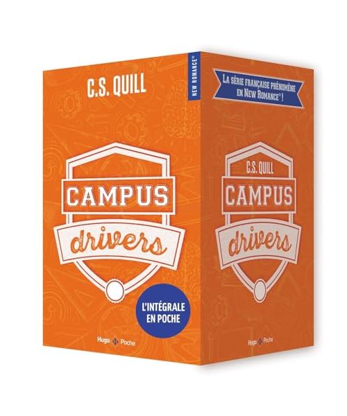 Coffret Campus drivers Tomes 01 à 05 - poche: Tome 1, Supermad ; Tome 2, Bookboyfriend ; Tome 3, Crashtest ; Tome 4, Love Machine ; Tome 5, Good Luke