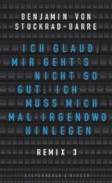 Ich glaub, mir geht's nicht so gut, ich muss mich mal irgendwo hinlegen