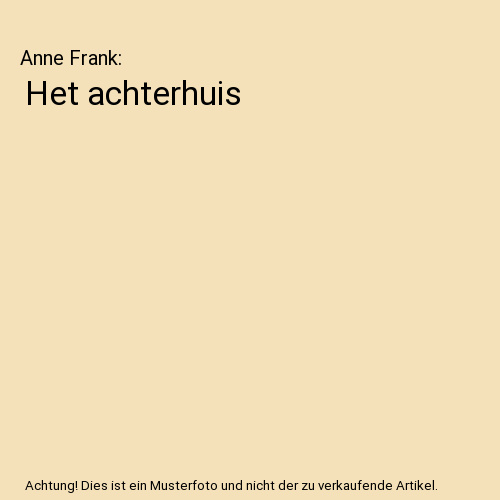 Het achterhuis