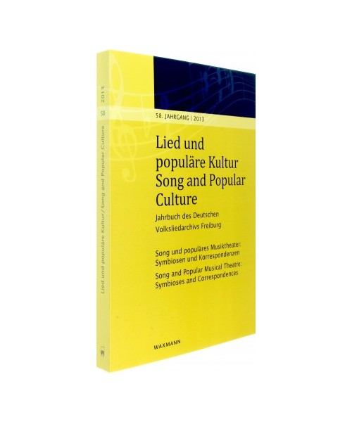 Lied und populäre Kultur - Song and Popular Culture 58 (2013)