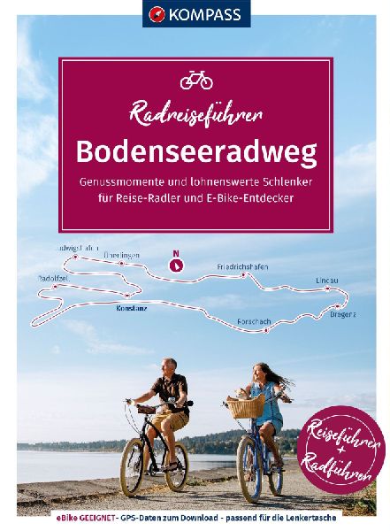 KOMPASS Radreiseführer Bodenseeradweg