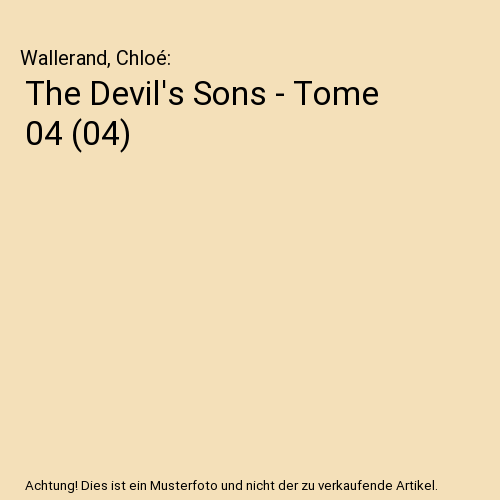 The Devil's Sons - Tome 04 (04)