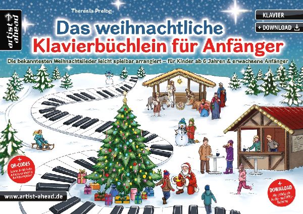 Das weihnachtliche Klavierbüchlein für Anfänger