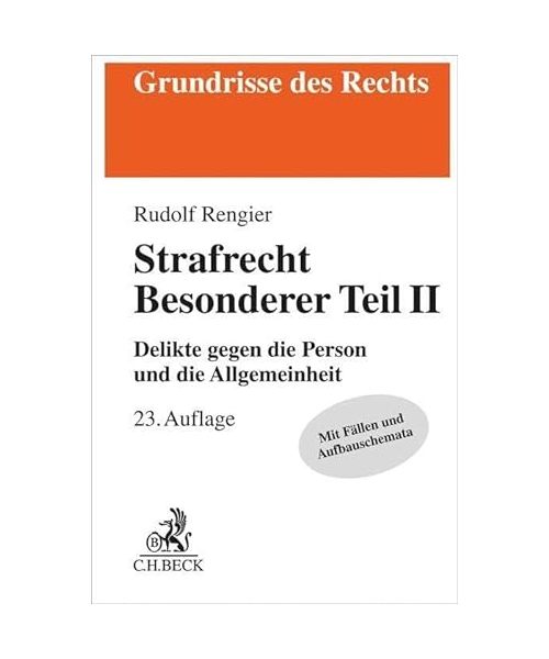 Strafrecht Besonderer Teil II