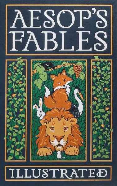 Aesop's Fables Illustrated (Deluxe Leatherbound Edition)