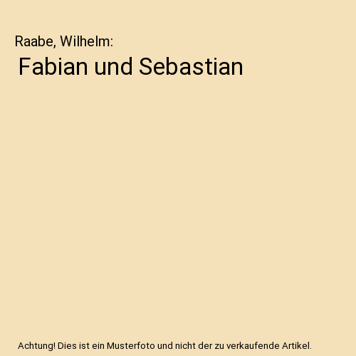 Fabian und Sebastian