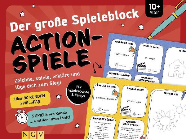 Der große Spieleblock Action-Spiele