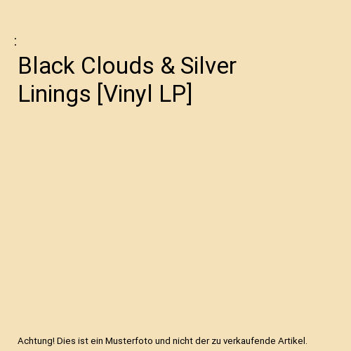 Black Clouds & Silver Linings [Vinyl LP]