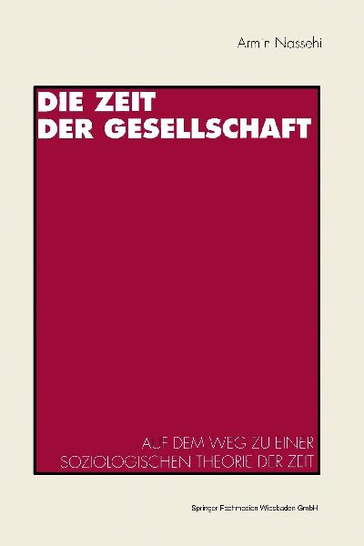 Die Zeit der Gesellschaft