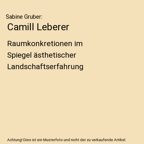 Camill Leberer