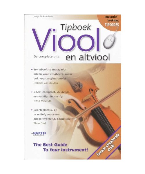 Tipboek Viool en altviool