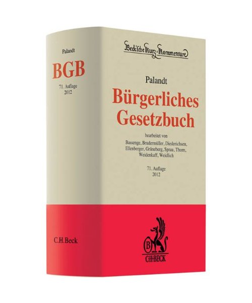 Bürgerliches Gesetzbuch