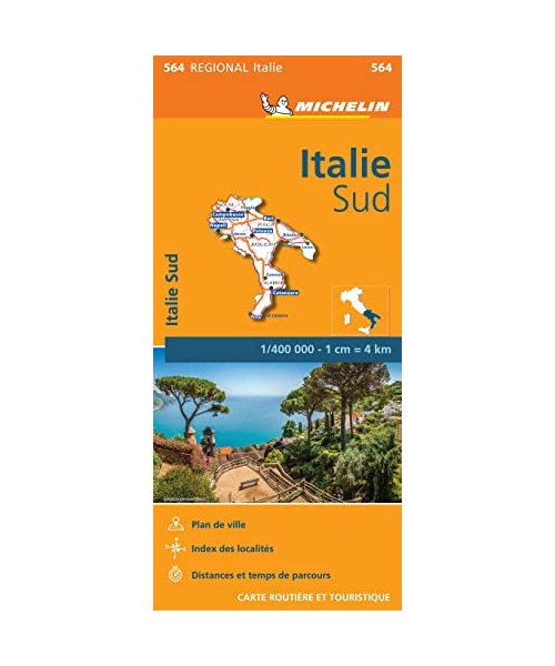 ITALIE SUD 11564 CARTE ' REGIONAL ' MICHELIN KAART