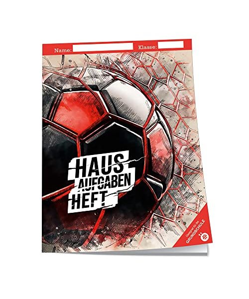 Trötsch Hausaufgabenheft Grundschule Fußball: Schulplaner Hausaufgabenheft Timer Terminkalender