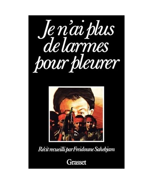 Je n'ai plus de larmes pour pleurer