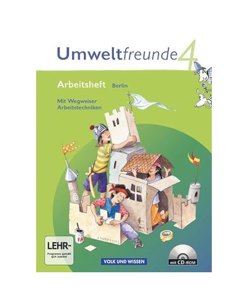Umweltfreunde 4. Schuljahr. Arbeitsheft mit CD-ROM und Einleger Berlin