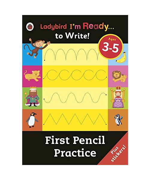 First Pencil Practice: Ladybird I'm Ready to Write Sticker Activity Book