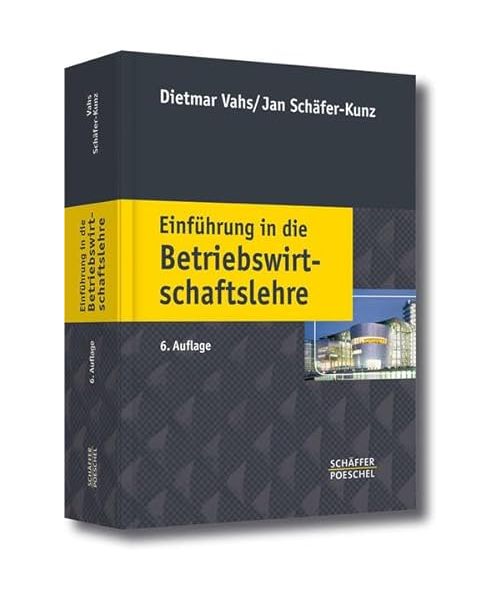 Einführung in die Betriebswirtschaftslehre