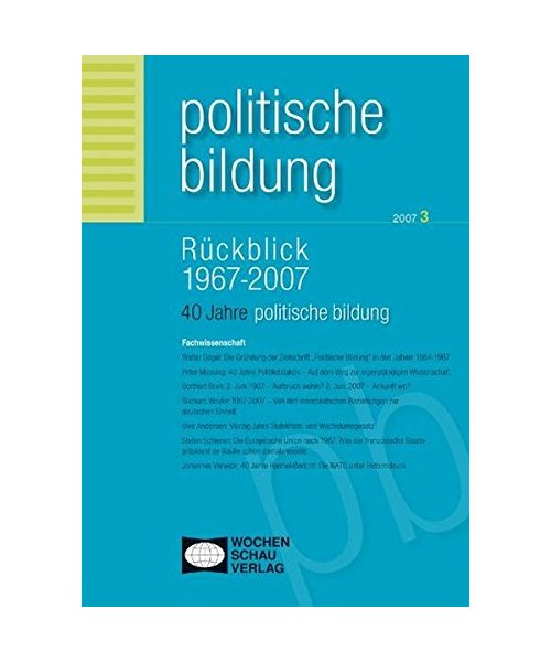 40 Jahre politische Bildung