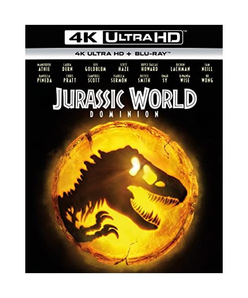 Jurassic World Dominion [4K Ultra HD] [2022] [Blu-ray] [Region Free]