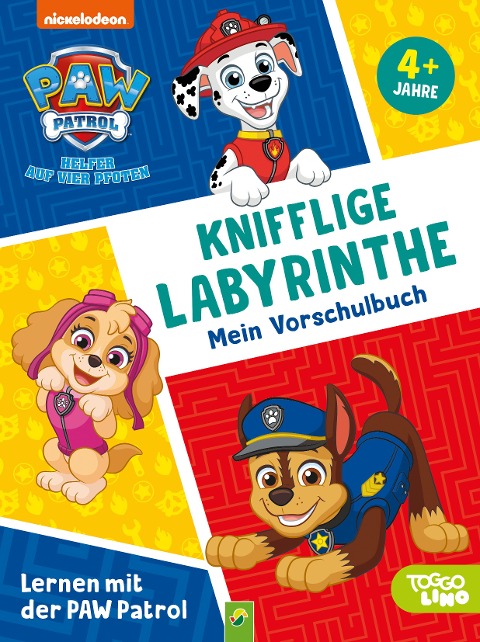 Lernen mit der PAW Patrol: Knifflige Labyrinthe. Mein Vorschulbuch