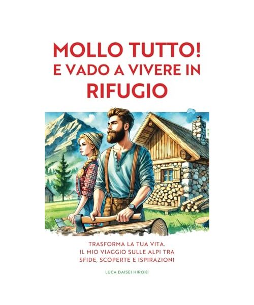 MOLLO TUTTO! E VADO A VIVERE IN RIFUGIO: Trasforma la Tua Vita. Il Mio Viaggio sulle Alpi tra Sfide, Scoperte e Ispirazioni.