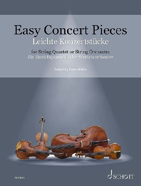 Easy Concert Pieces für Streichquartett oder Streichorchester