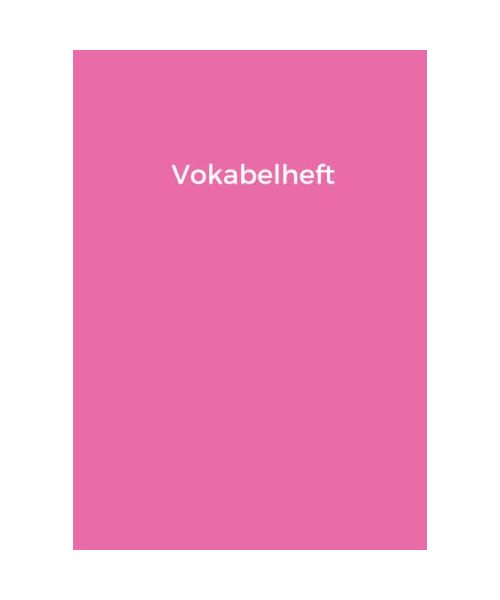 Vokabelheft: A4 3 Spalten 120 Seiten - Schulheft zum Vokabeln üben - Blau Jungs Kinder