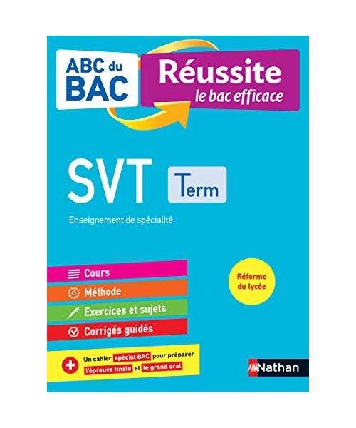 ABC BAC Réussite SVT Terminale