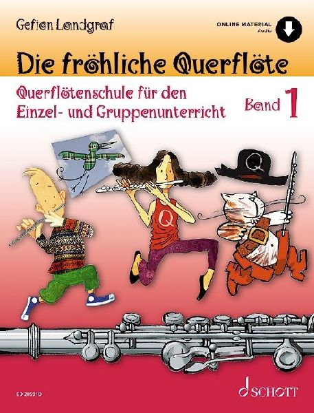 Die fröhliche Querflöte