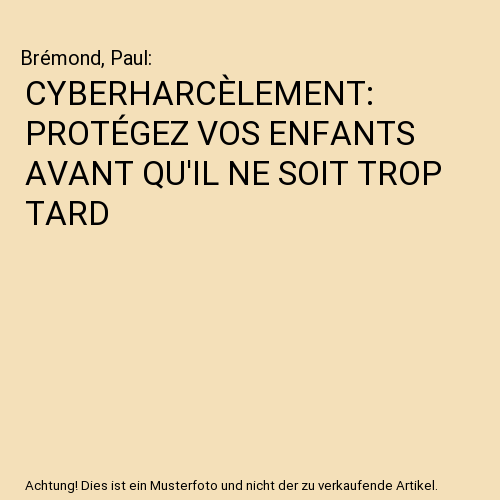 CYBERHARCÈLEMENT: PROTÉGEZ VOS ENFANTS AVANT QU'IL NE SOIT TROP TARD