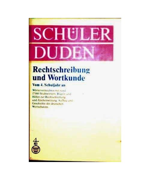 Schülerduden Rechtschreibung und Wortkunde: Das Rechtschreibwörterbuch für die Sekundarstufe I