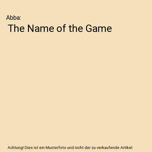 The Name of the Game
