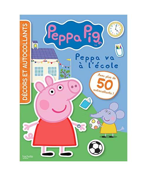 Peppa Pig-Décors et autocollants -L'école: Avec plus de 50 autocollants !