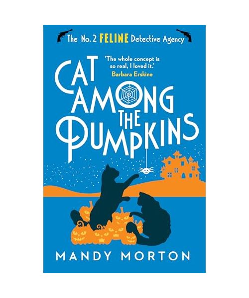 Cat Among the Pumpkins