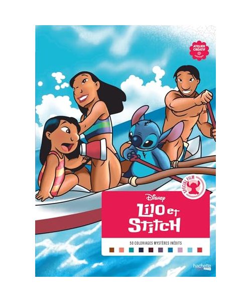 Coloriages mystères Spécial film - Lilo & Stitch: 50 coloriages mystères inédits