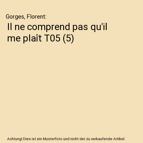 Il ne comprend pas qu'il me plaît T05 (5)
