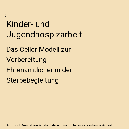 Kinder- und Jugendhospizarbeit
