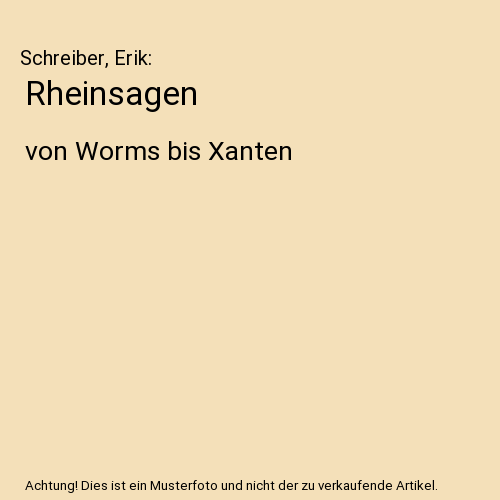 Rheinsagen