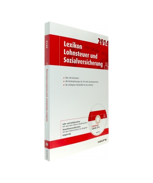 Lexikon Lohnsteuer und Sozialversicherung 2014