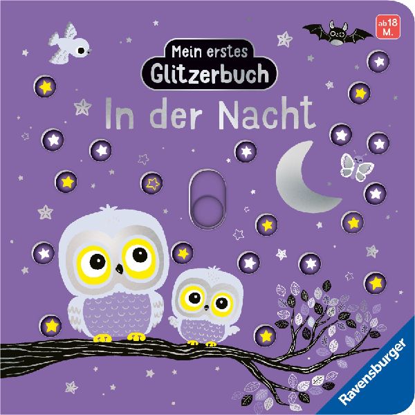 Mein erstes Glitzerbuch - In der Nacht