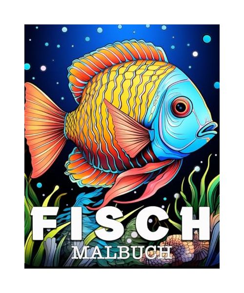 Fisch Malbuch