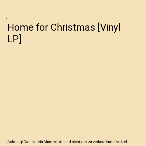 Home for Christmas [Vinyl LP]