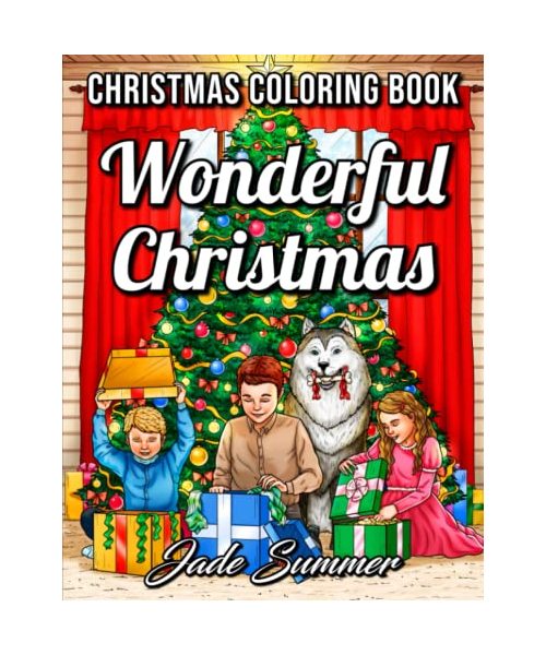 Wonderful Christmas: An Adult Coloring Book with Charming Christmas Scenes and Winter Holiday Fun