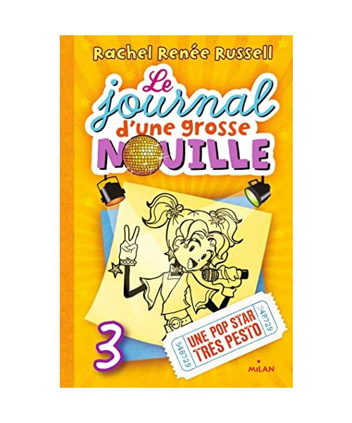 Le journal d'une grosse nouille, Tome 03: Une pop star très pesto (poche)